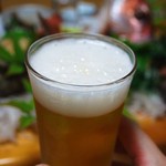民宿いけだ - おビールがうまい(*´∀｀*)