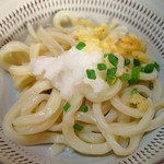 民宿いけだ - このうどんはご主人の手打ち・手切りらしいです！