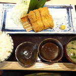 むさし 豊川伊奈店 - 極上ひれかつ膳(１６０ｇ)