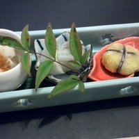 花ごよみ  東京 - 前菜三点盛り
