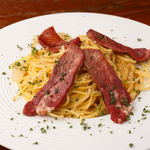 グラムキッチン - 石垣塩の牛タン・ペペロンチーノ