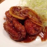 悠悠 - 16/4/29 鶏肉のレモンソース