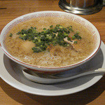 博多屋台 - New博多屋台 屋台ラーメン（バリカタ） 650円＋煮たまご 100円