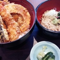 天ぷら ひさご - 春の海老祭り天丼(16-05)