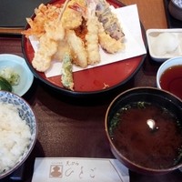 天ぷら ひさご - 春の味覚定食(16-05)