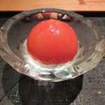 二条城ふる田 - 7】トマトの密煮。これも美味しかった(2016.4月)　