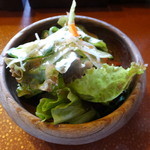 ビーフクラブ ノエル - マスターの気まぐれステーキランチのサラダ