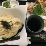 讃岐うどん 白庵 - ゲソ天ざるうどん