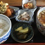 めん房にし富 - ラーメンセット680円