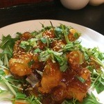 小香港 - 大きなエビの炒め物