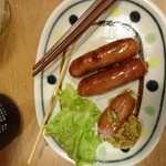 焼鳥日高 - ウインナー焼き