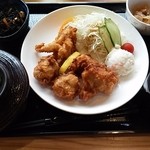 San'In Ryousakaba Maruzen Suisan - 唐揚げ定食