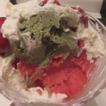 千疋屋総本店 - 佐藤錦のパフェ