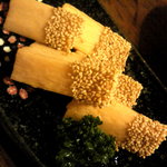 たん焼 忍 - 長いものポン酢漬け