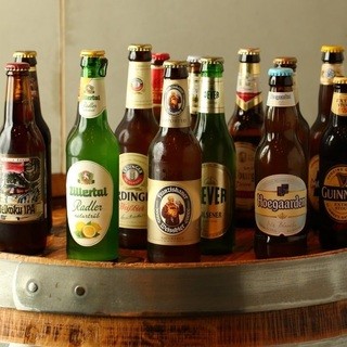 クラフトビール常時10種類以上ご用意！王道〜変わりものまで。