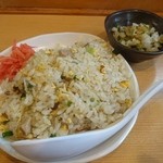 ラーメン ミックス - 2016年4月　半チャーハン　350円