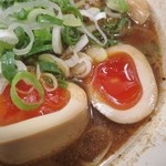 ラーメン一心 - 黄金煮玉子は印象深い美味しさでした！