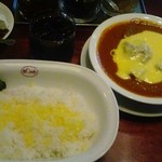 チキンカレー(チーズのせ)