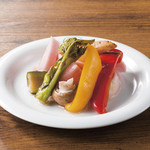 旬野菜の自家製ピクルス