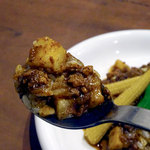 アプランティ - 5月〜6月の限定・長芋のキーマカレー930円