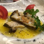 定谷 - 絶品アワビのオリジナルオテー