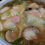 竹林坊 - シーフード麺税別760円／28年5月