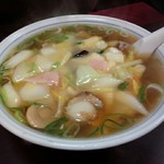 竹林坊 - シーフード麺税別760円／28年5月