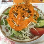 ナマステ ダウラギリ - ランチのサラダ