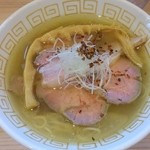 中村麺三郎商店 - チャーシュー塩らぁ麺(９８０円)＋大盛１００円