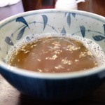 こくや - スープ（熟成豚丼セット）