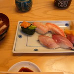 寿司清 - 日本海（食べかけですみません）