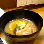 割烹 鷹の羽 - 鴨肉♪とろとろ…。光っています…。