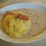 缶詰bar チャボ - 海老のホワイトカレー　950円