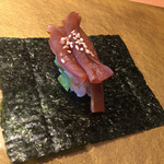 まんてん鮨 - かんぴょうの手巻き