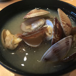 まんてん鮨 - アサリの味噌汁