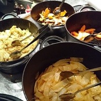京都洋食 ムッシュいとう - にんじん、かぼちゃが、甘くて、うまい。