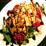 静岡県産有機マッシュルームのサラダ