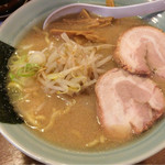 麺通 - らーめん（背油醤油）こってりで 730円