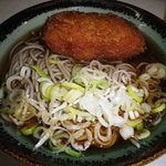 つくば本店 - メンチそば