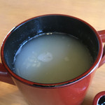 Sobadokoro Sato - 蕎麦湯は濃厚タイプ