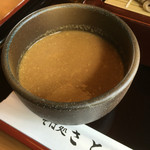 Sobadokoro Sato - くるみ胡麻出汁