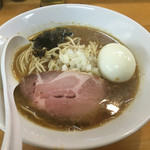 煮干中華ソバ イチカワ - 煮干ソバ(醤油)¥750+味玉¥100