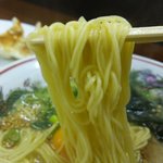 ラーメン浅野2号 - 細麺に絡むので箸が重いですねｗｗ