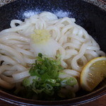 國安うどん - きじょうゆうどん（温）　400円