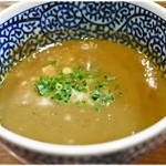 ”極濃”の文字に偽り無しのつけ汁♪