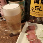 モルガン - 生ホッピー＆熟成！　漬けブリ刺