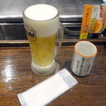 しんぱち食堂 - 生ビール150円