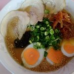 宝来軒 - 私のmost setは特製ラーメンとおむすび1つ(^^)