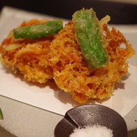 神戸座屋 - 桜えびのかき揚げ