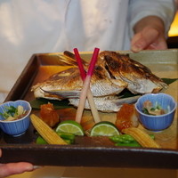 神戸座屋 - 鯛のかぶと焼き？だっけ？